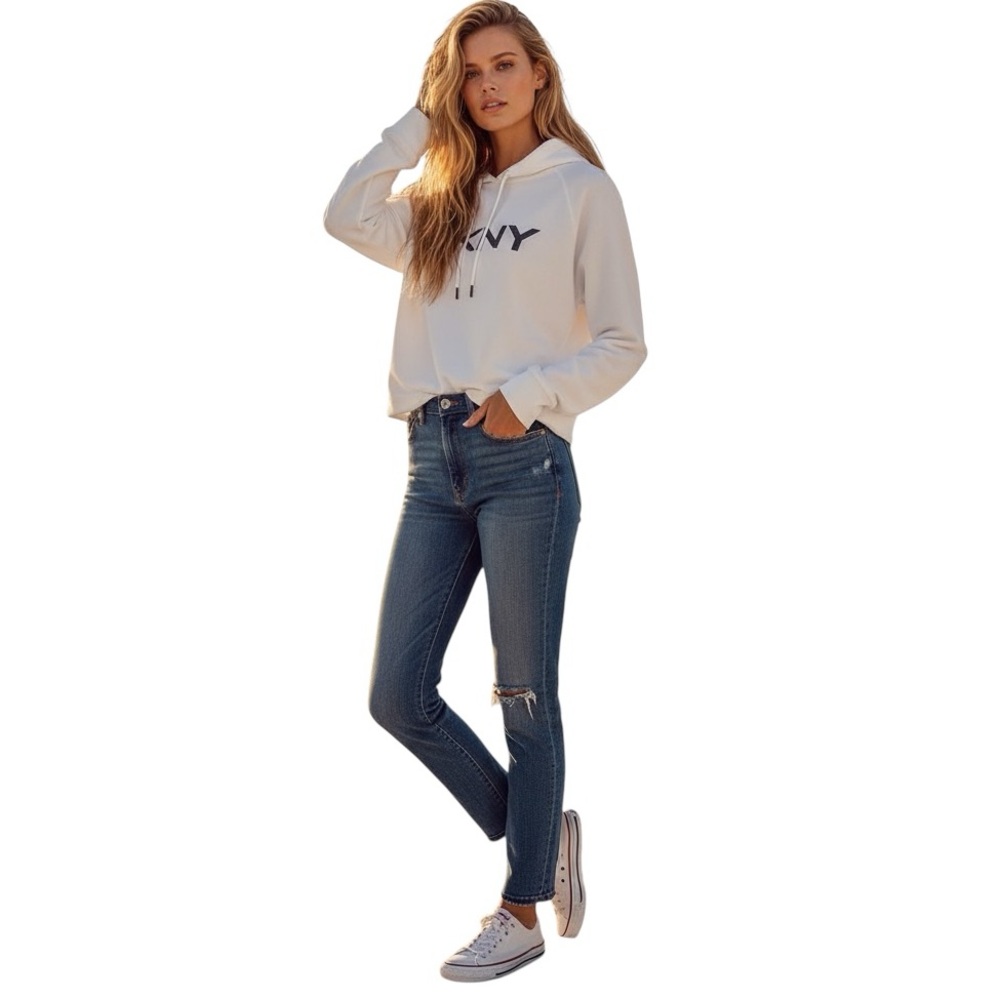 NWT DKNY Sport Graphic Hoodie Size S